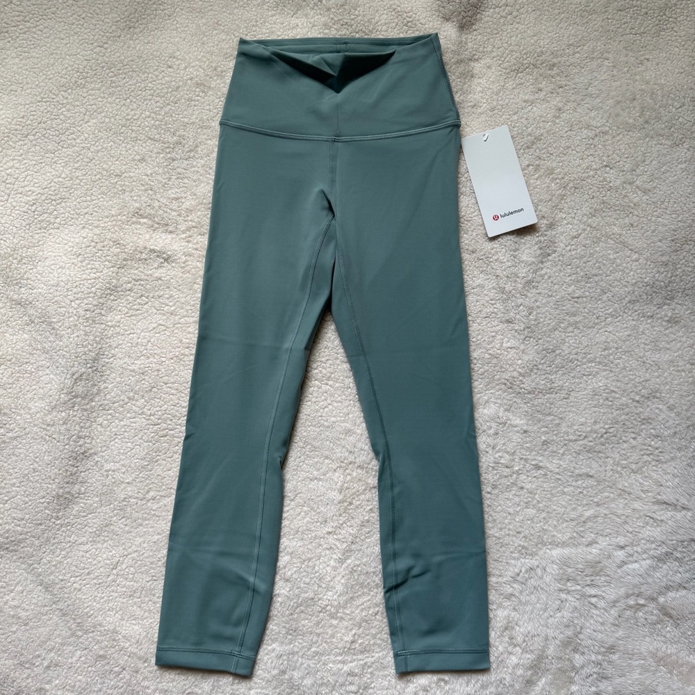 Lululemon Wunder Train Contour Fit HR Crop 23" Size 4